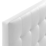 Lily Upholstered Vinyl King Headboard by Lefancy