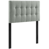 Lily Upholstered Fabric Twin Headboard by Lefancy