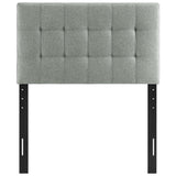 Lily Upholstered Fabric Twin Headboard by Lefancy