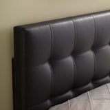 Lily Upholstered Vinyl Twin Headboard by Lefancy