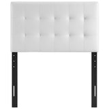 Lily Upholstered Vinyl Twin Headboard by Lefancy