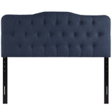 Annabel Upholstered Fabric Queen Headboard by Lefancy