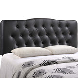 Annabel Upholstered Vinyl Queen Headboard by Lefancy