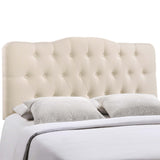 Annabel Upholstered Fabric Full Headboard by Lefancy