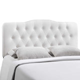 Annabel Upholstered Vinyl Full Headboard by Lefancy