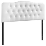 Annabel Upholstered Vinyl Full Headboard by Lefancy