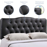 Annabel Upholstered Vinyl King Headboard by Lefancy