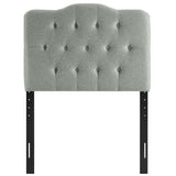 Annabel Upholstered Fabric Twin Headboard by Lefancy