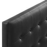 Emily Upholstered Vinyl Queen Headboard by Lefancy