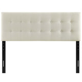 Emily Upholstered Fabric King Headboard by Lefancy