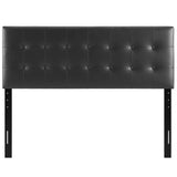 Emily Upholstered Vinyl King Headboard by Lefancy