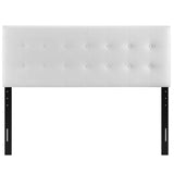 Emily Upholstered Vinyl King Headboard by Lefancy