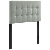 Emily Upholstered Fabric Twin Headboard by Lefancy