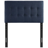 Emily Upholstered Fabric Twin Headboard by Lefancy