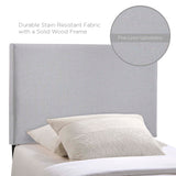 Region Upholstered Fabric Twin Headboard by Lefancy