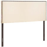 Region Nailhead Upholstered King Headboard by Lefancy