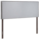 Region Nailhead Upholstered Full Headboard by Lefancy