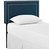 Jessamine Upholstered Fabric Twin Headboard by Lefancy