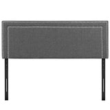 Jessamine Upholstered Fabric Full Headboard by Lefancy