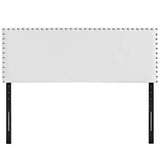 Phoebe Upholstered Vinyl Full Headboard by Lefancy