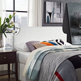 Laura Upholstered Vinyl Full Headboard by Lefancy