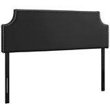 Laura Upholstered Vinyl Queen Headboard by Lefancy