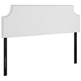 Laura Upholstered Vinyl Queen Headboard by Lefancy