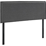 Camille Upholstered Fabric Full Headboard by Lefancy