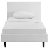 Anya Fabric Twin Bed by Lefancy