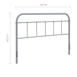 Serena Queen Steel Headboard by Lefancy