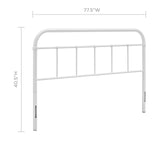 Serena King Steel Headboard by Lefancy