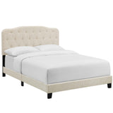 Amelia Upholstered Fabric Queen Bed by Lefancy