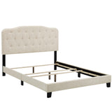 Amelia Upholstered Fabric Queen Bed by Lefancy