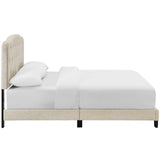 Amelia Upholstered Fabric Queen Bed by Lefancy