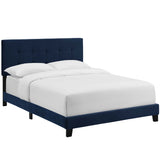 Amira Performance Velvet Twin Bed by Lefancy