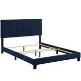 Amira Performance Velvet Twin Bed by Lefancy