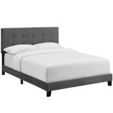 Amira Performance Velvet Full Bed by Lefancy