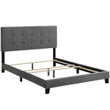 Amira Performance Velvet Full Bed by Lefancy