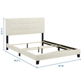 Amira Performance Velvet Full Bed by Lefancy