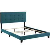 Amira Performance Velvet Full Bed by Lefancy