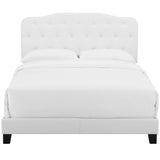 Amelia Faux Leather Queen Bed by Lefancy