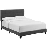 Amira Upholstered Fabric Twin Bed by Lefancy