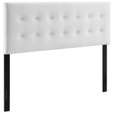 Emily Biscuit Tufted Performance Velvet Full Headboard by Lefancy