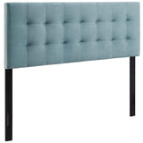 Lily Biscuit Tufted Performance Velvet Full Headboard by Lefancy