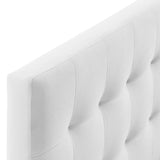 Lily Biscuit Tufted Performance Velvet Full Headboard by Lefancy