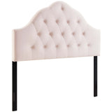 Sovereign Diamond Tufted Performance Velvet Full Headboard by Lefancy