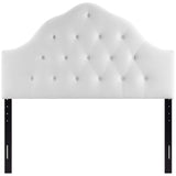 Sovereign Diamond Tufted Performance Velvet Full Headboard by Lefancy