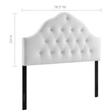 Sovereign Diamond Tufted Performance Velvet King Headboard by Lefancy