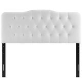 Annabel Diamond Tufted Performance Velvet King Headboard by Lefancy