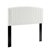 Rebecca Performance Velvet Twin Headboard by Lefancy